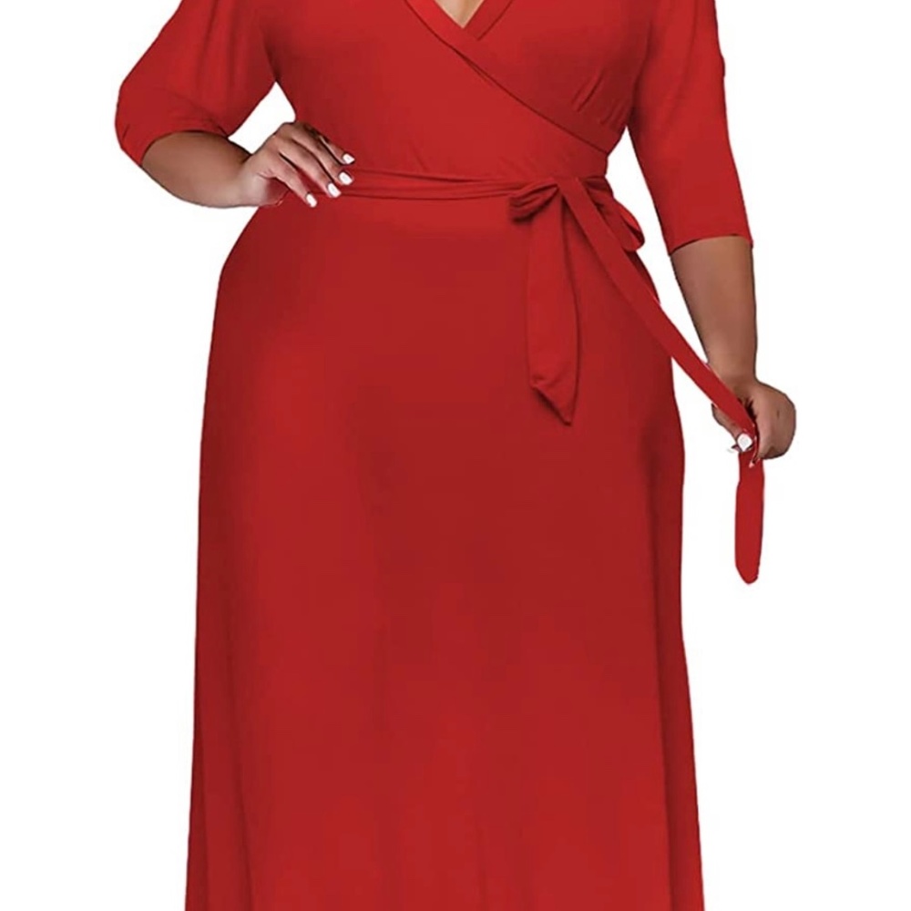 Red Maxi Dress